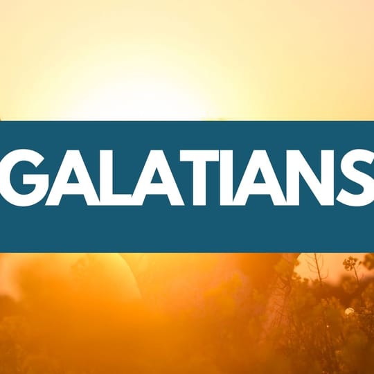 Galatians 2: Dead Man Walking