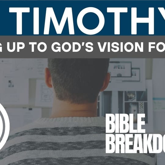 1 Timothy 03: God' Standards Are High